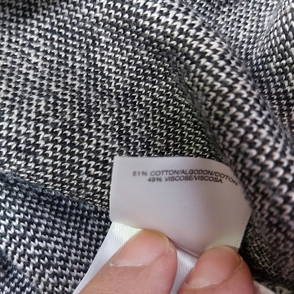 𝅺ANNE Klein Womens Floral Jacquard High Low Sweater - Picture 14 of 15